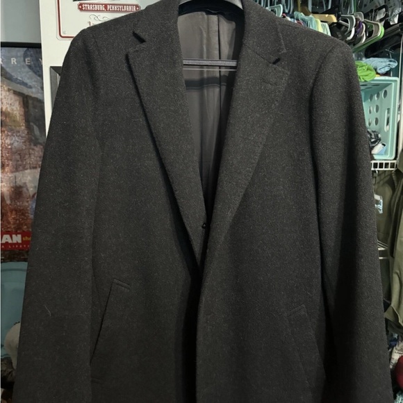Brooks Brothers Overcoat Mens 46R
Wool Topcoat Black - Picture 1 of 3